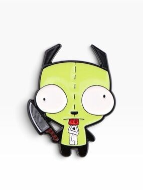 Invader Zim GIR Enamel Pin